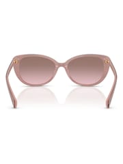 Ralph By Ralph Lauren Pink 0Ra5340U Butterfly Sunglasses - Image 3 of 5