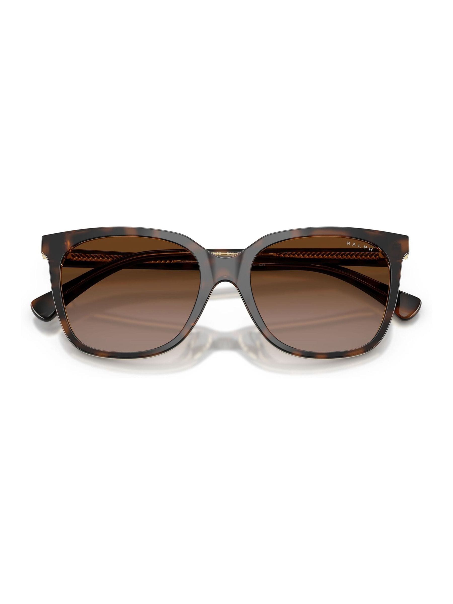 Ralph By Ralph Lauren Women's Brown 0Ra5343u Square Sunglasses - Image 1