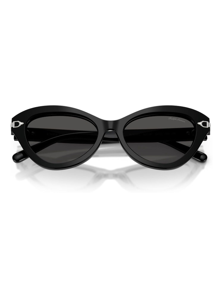 Ralph Lauren Black 0RL8236U Cat Eye Sunglasses - Image 1 of 5 Ralph Lauren Black 0RL8236U Cat Eye Sunglasses - Image 1 of 5