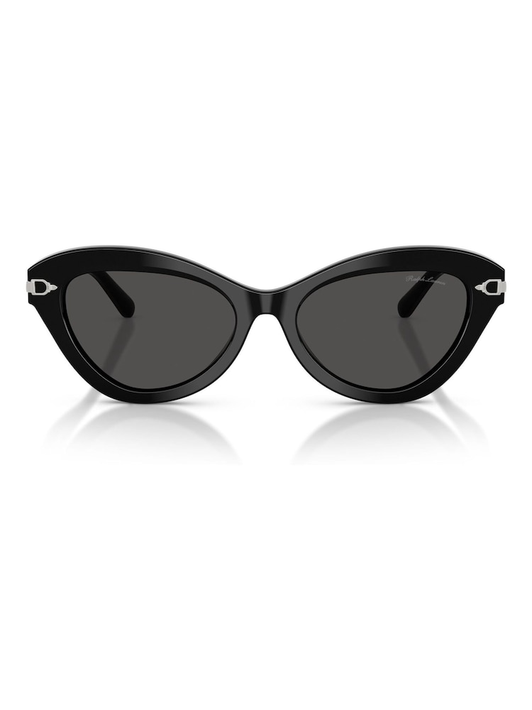 Ralph Lauren Black 0RL8236U Cat Eye Sunglasses - Image 2 of 5 Ralph Lauren Black 0RL8236U Cat Eye Sunglasses - Image 2 of 5
