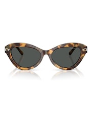 Ralph Lauren Brown 0RL8236U Cat Eye Sunglasses - Image 1 of 5