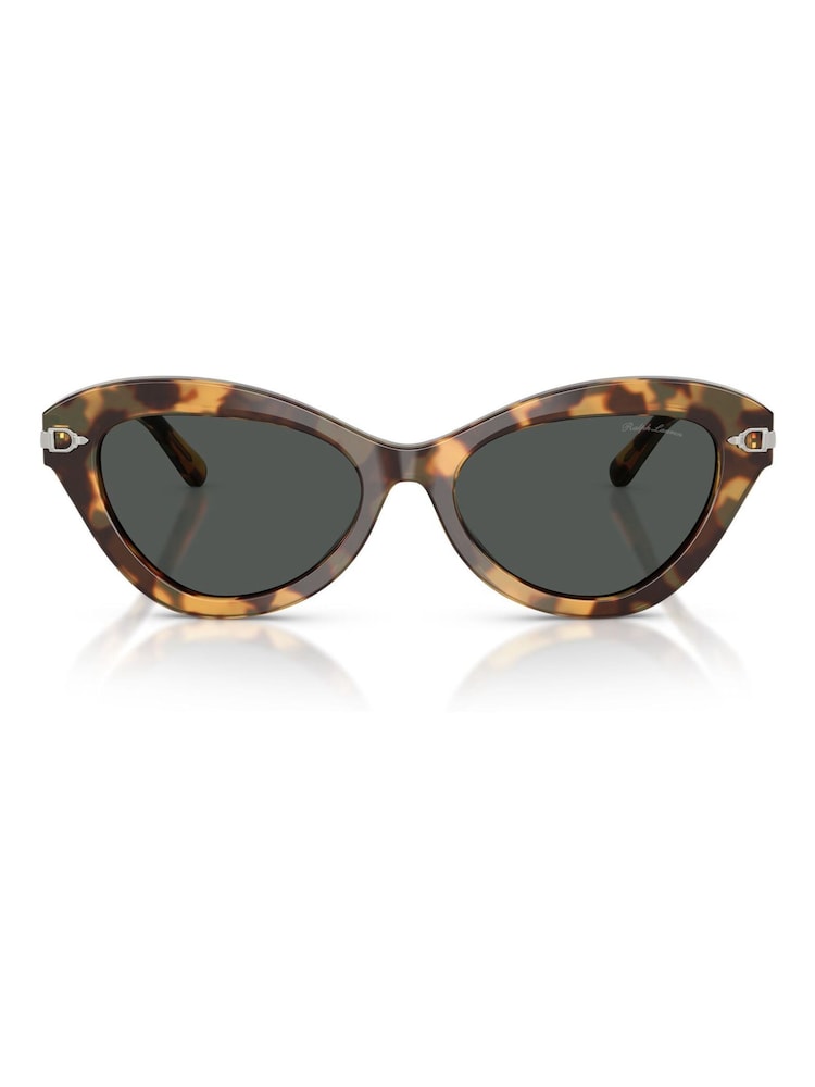 Ralph Lauren Brown 0RL8236U Cat Eye Sunglasses - Image 1 of 5