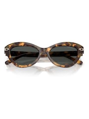 Ralph Lauren Brown 0RL8236U Cat Eye Sunglasses - Image 4 of 5