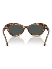 Ralph Lauren Brown 0RL8236U Cat Eye Sunglasses - Image 5 of 5