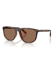 Polo Ralph Lauren Brown 0Ph4231U Pillow Sunglasses - Image 1 of 5