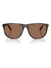 Polo Ralph Lauren Brown 0Ph4231U Pillow Sunglasses - Image 3 of 5