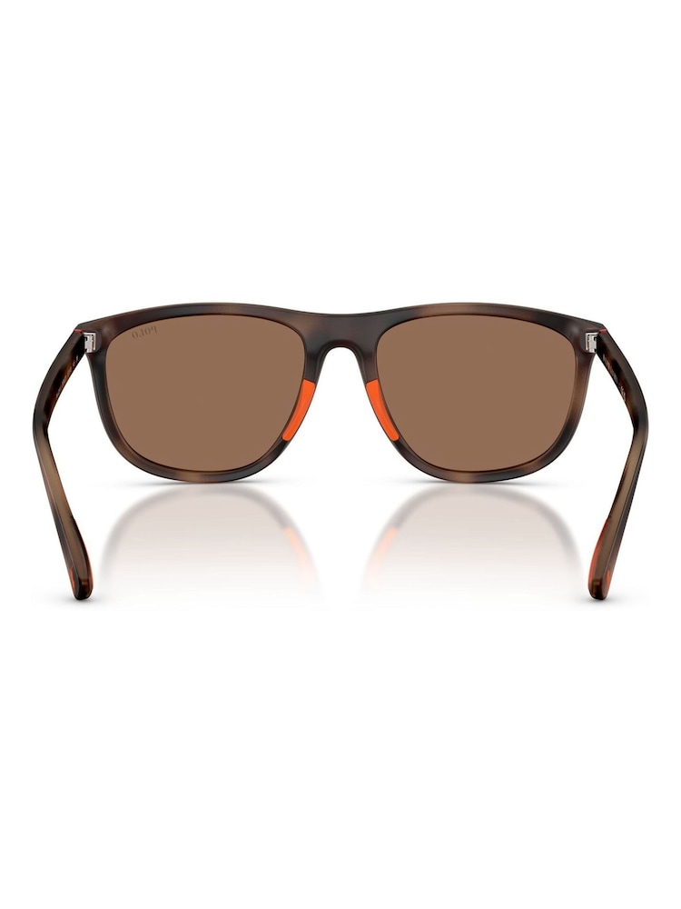 Polo Ralph Lauren Brown 0Ph4231U Pillow Sunglasses - Image 5 of 5