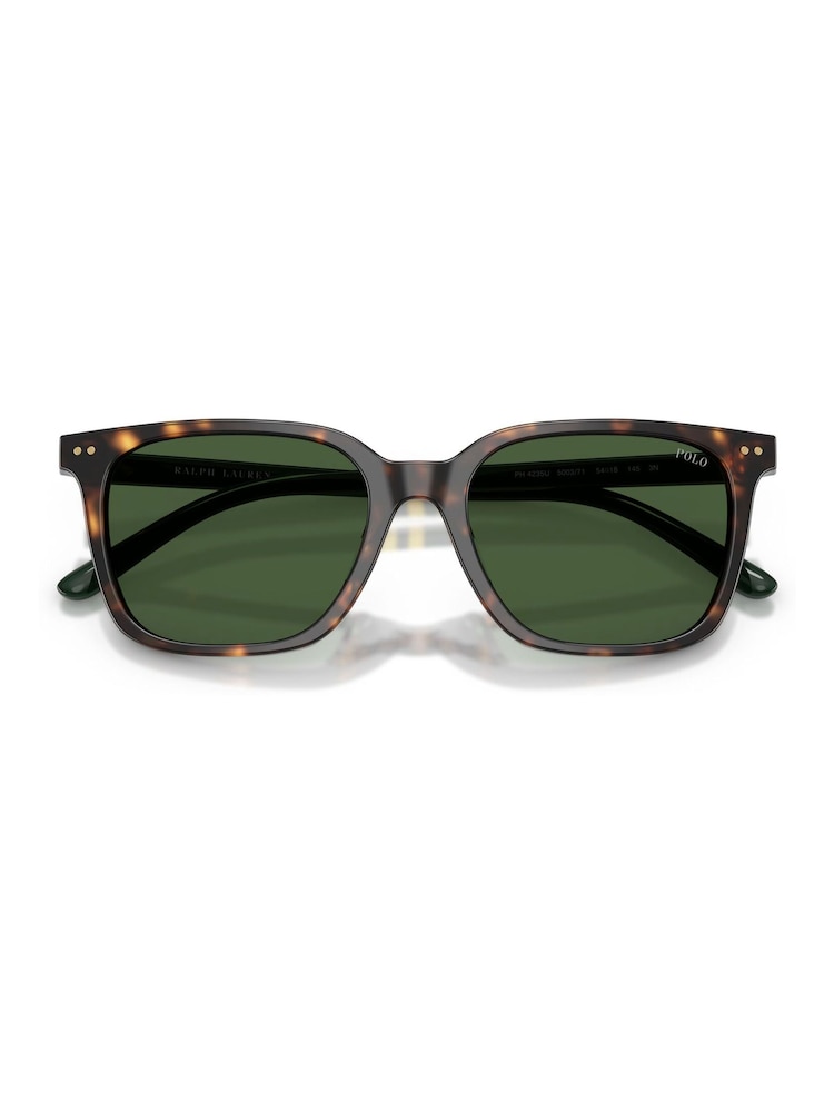 Polo Ralph Lauren Brown 0Ph4235U Square Sunglasses - Image 5 of 5