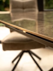 Kettler Grey Lorenzo 6 Seater Extending Dining Table - Image 6 of 10