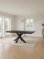 Kettler Grey Vermont 6 Seater Extending Dining Table - Image 1 of 3