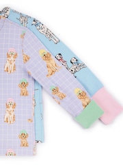 Chelsea Peers Two Pack Spa Dogs / Dalmatians Print Long Pyjama Set - 画像 4 / 5