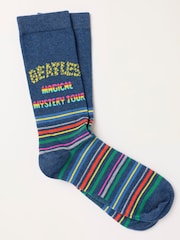 FatFace Multi Colour Beatles Socks - Image 1 of 2