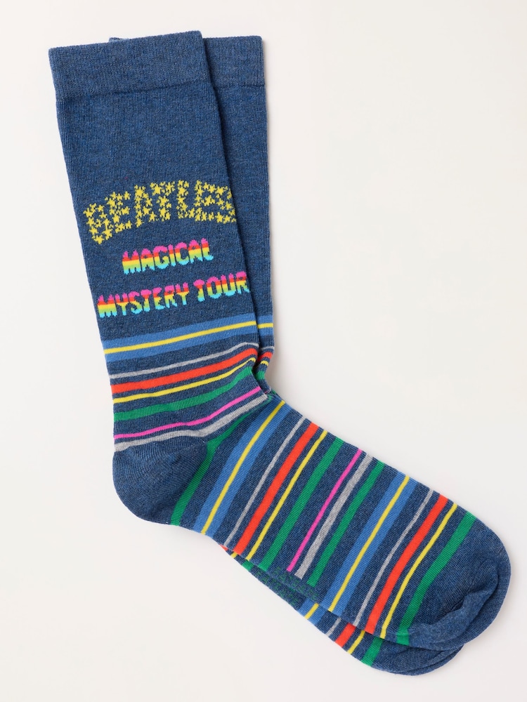 FatFace Multi Colour Beatles Socks - Image 1 of 2