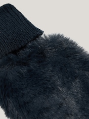 أزرق - قفازات فرو صناعي من Jigsaw - صورة 4 من 4