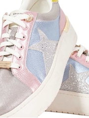 Dune London Emeelia Star Detail Lace Up Trainer - Imagen 5 de 6