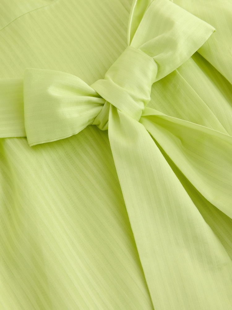 ted baker lime green dress Ted Baker Jhenni Graceful Satin A-Line Dress  evaChic