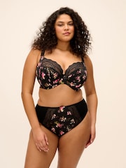 Elomi Black Lucie High Leg Briefs - Image 3 of 7