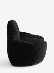 Rockett St George Leopard Luxe Black Luscious Lips Small 2 Seater Sofa - Image 7 of 8
