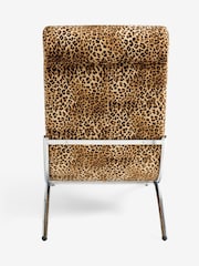 Rockett St George Leopard Love Velvet Lounge Chair - Image 8 of 8