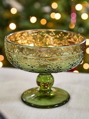 Dibor Set of 4 Multi Embossed Footed Bowls - Image 5 of 6