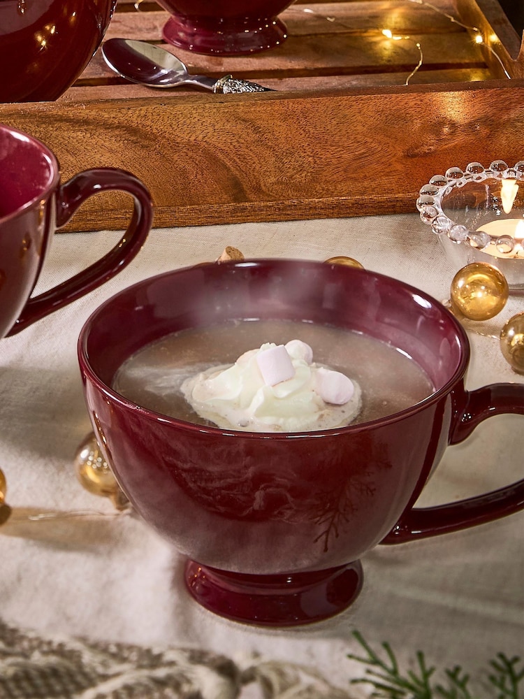 Dibor Red Footed XL Mug - Image 1 of 5