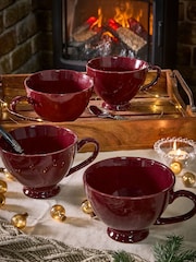 Dibor Red Footed XL Mug - Image 5 of 5