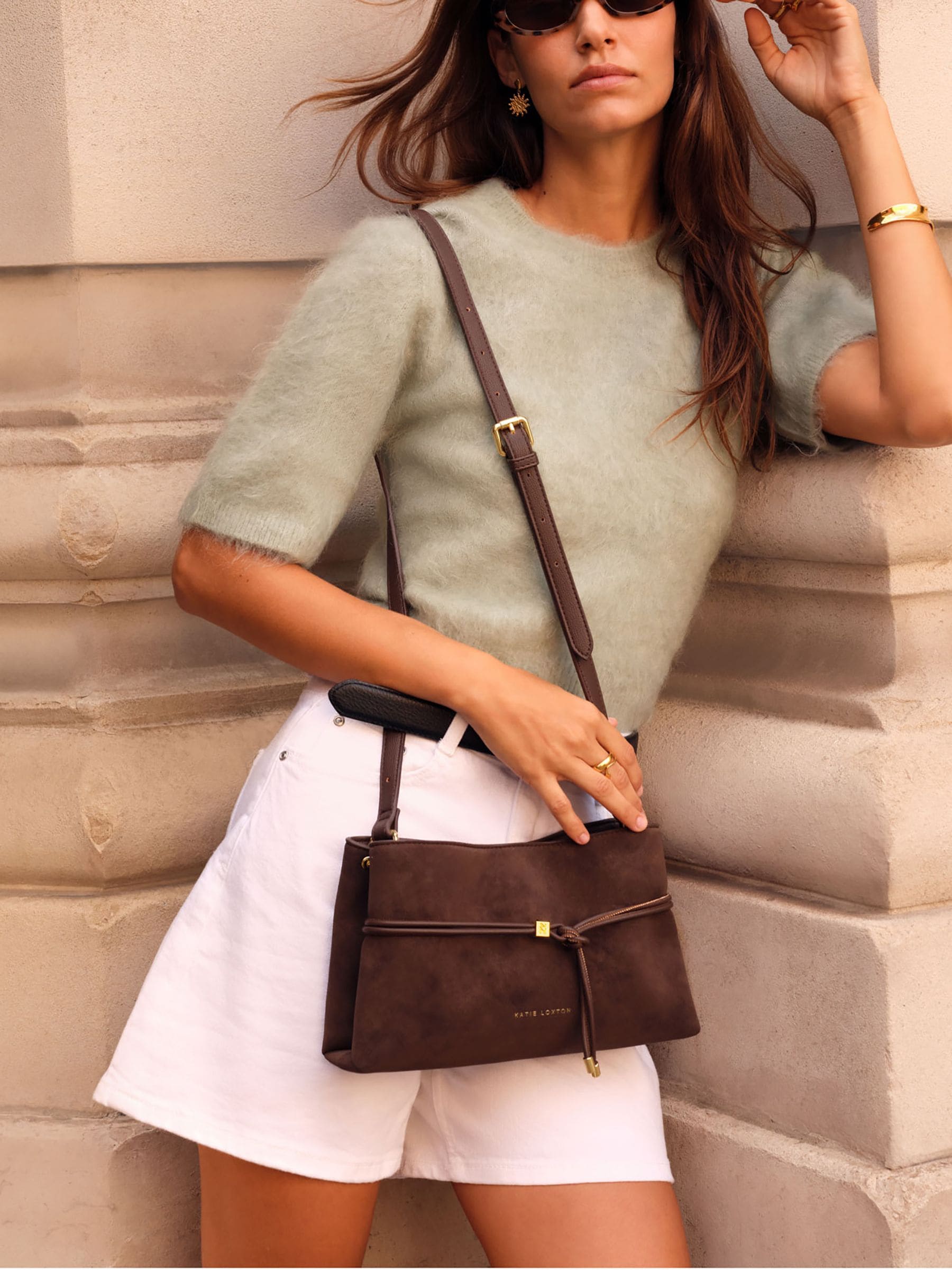 Katieバニーポーチ Buy Katie Loxton Brown Desert Sand Lori Cross-Body Bag from Next USA