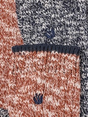 FatFace Orange 2 Pairs of Boot Socks - Image 3 of 3