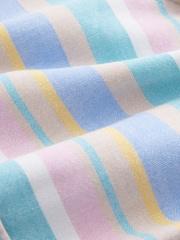 Multi Pastel Short Sleeve Stripe Shirt (3-16yrs) - Image 4 of 4
