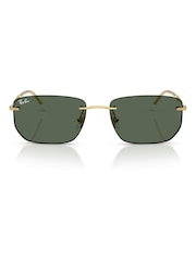 Ray-Ban Gold 0Rb3768 Irregular Sunglasses - Image 1 of 5