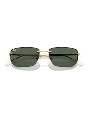 Ray-Ban Gold 0Rb3768 Irregular Sunglasses - Image 2 of 5