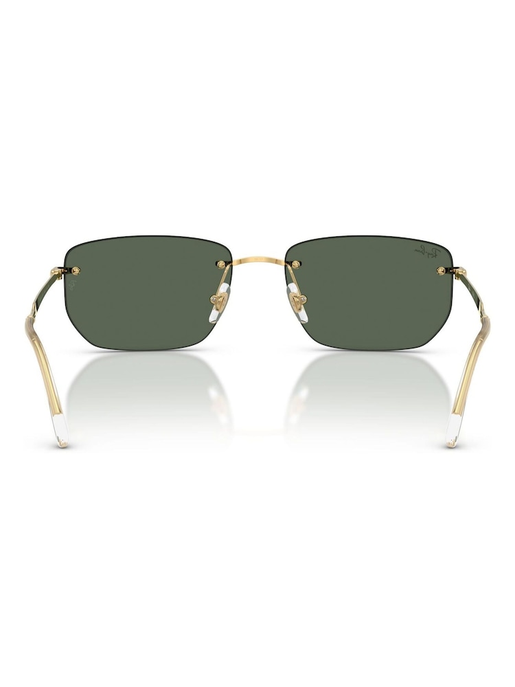 Ray-Ban Gold 0Rb3768 Irregular Sunglasses - Image 5 of 5