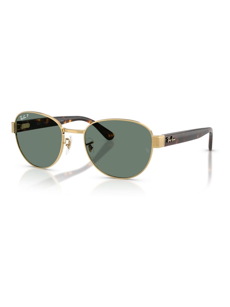 Ray Ban Gold Square Sunglasses - Image 1 of 5
