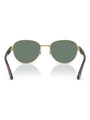 Ray Ban Gold Square Sunglasses - Image 5 of 5