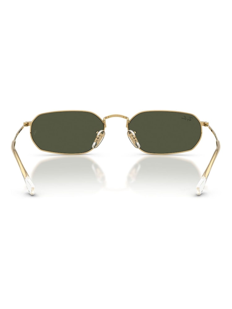 Ray-Ban Green Ray-Ban 0Rb3947 Irregular Sunglasses - Image 5 of 5