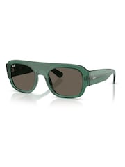 Ray-Ban Green 0Rb2218 Irregular Sunglasses - Image 4 of 5