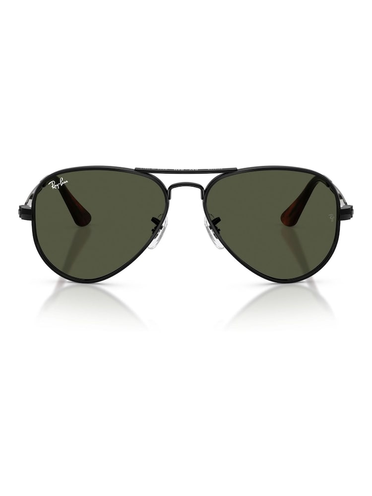 Ray-Ban Black Aviator Max Pilot Sunglasses - Image 1 of 5