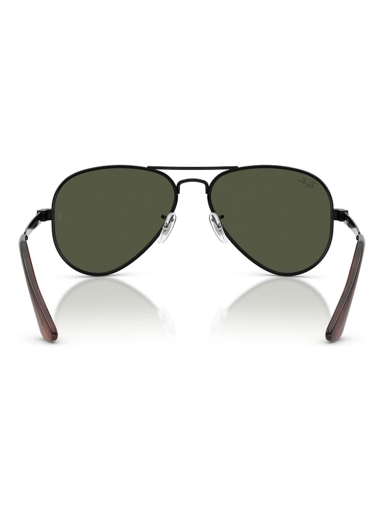 Ray-Ban Black Aviator Max Pilot Sunglasses - Image 5 of 5