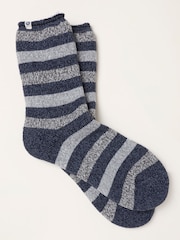 FatFace Grey Striped Thermal Socks - Image 1 of 2