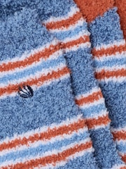 FatFace Orange Cosy Striped Socks - Image 2 of 2