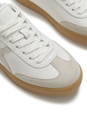 FitFlop White The Dash T-Toe Suede Sneakers - Image 4 of 5