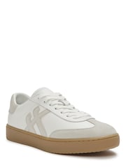 FitFlop White The Dash T-Toe Suede Sneakers - Image 5 of 5