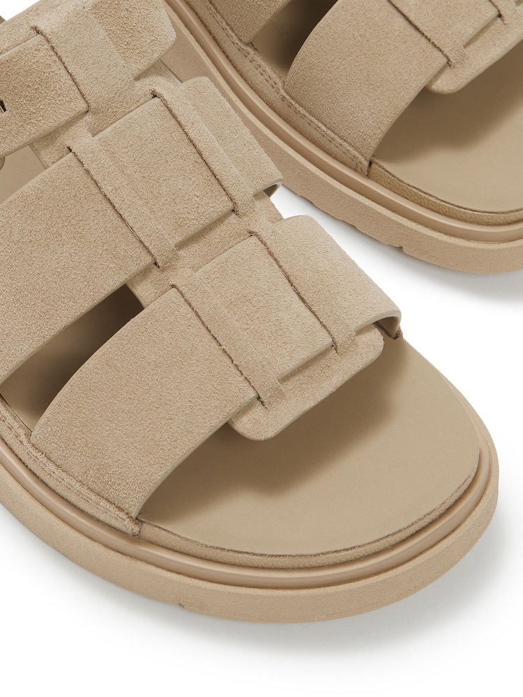 FitFlop Brown Gen-FF Suede Fisherman Sandals - Image 5 of 5