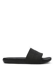 FitFlop Black Iqushion Pool Slides - Image 1 of 4