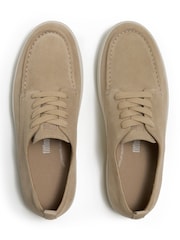 كريم - FitFlop Delicato Wave-Edge Canvas Mary Janes Shoes - صورة 3 من 4