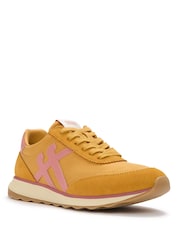 FitFlop Yellow Retro-Q Sneakers - Image 3 of 5