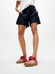 FitFlop Red Lulu Flower Toe-Post Sandals - Image 2 of 2