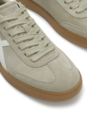 FitFlop Green The Dash T-Toe Suede Sneakers - Image 4 of 4