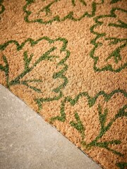 Cox & Cox Natural Autumnal Leaves Doormat - Image 2 of 3
