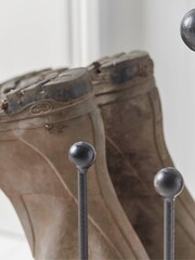 Cox & Cox Black Four Pair Round Boot Rack - Image 5 of 6